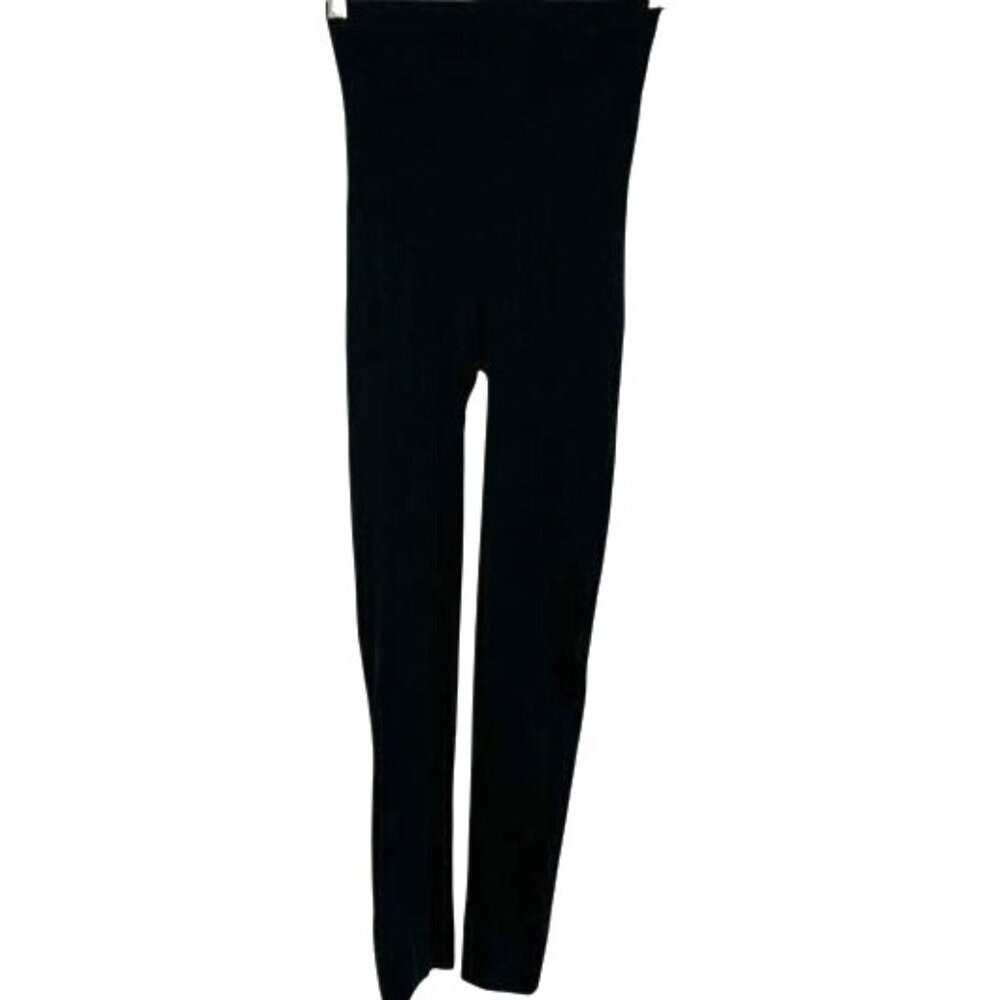 Rhonda Shear High-Waist Shaping Leggings 1X Black Nylon/Spandex - Picture 2 of 8